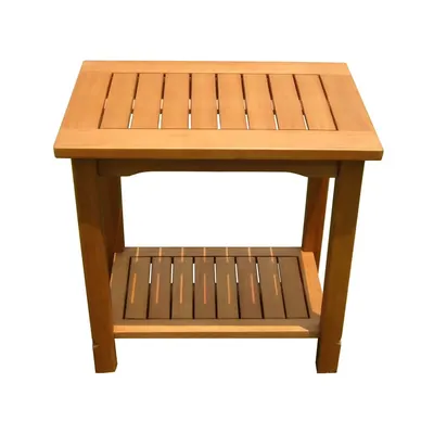 Măsuță de grădină din lemn de eucalipt 35x50 cm Santa Cruz – Garden Pleasure