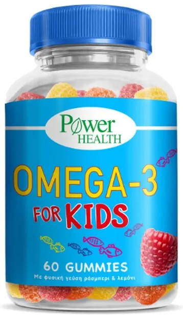 Omega-3 For Kids, 60 bomboane gelatinoase, Power of Nature
