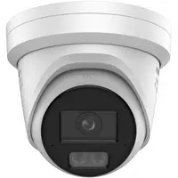 16MP Acusense Strobe Light and Audible Warning Fixed Turret Network Camera Hikvision DS-2CD23166G3-IS2UY/SL(2.8MM)(EF) UHD: Ultr