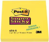 Note lipicioase autoadezive Post-it - Super Sticky, 90 de coli