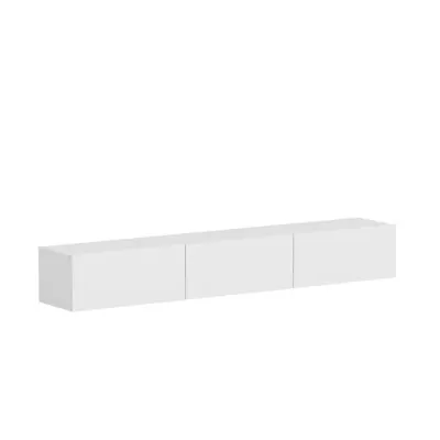 Comoda TV TERRA, suspendata, alb, 180x31,4x26 cm