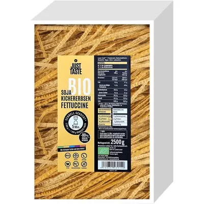 Fettuccine din Naut, Just Taste, Bio, 2500 g