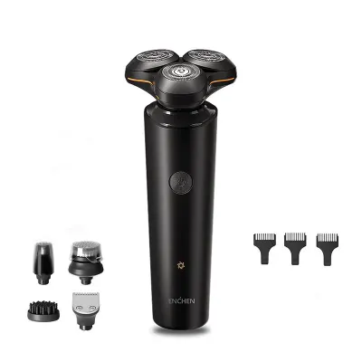 Aparat de ras electric ENCHEN Electric Shaver X8S-C, Uscat si umed, 5 capete independente, motor 5W, 600mAh
