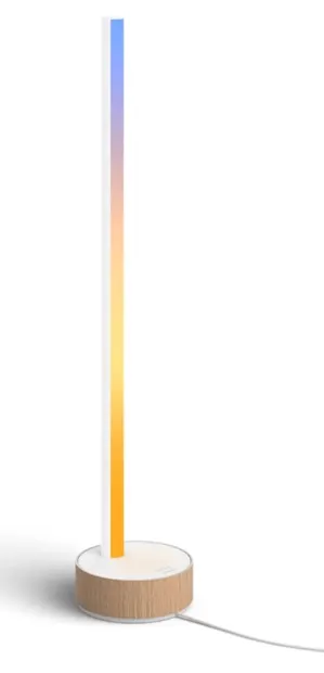 Lampă inteligentă cu gradient Philips Gradient - Gradient Signe, 11.8W, stejar