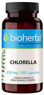 Chlorella, 250 mg, 100 capsule, Bioherba