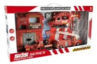Set pentru copii Ocie - Stație de pompieri cu elicopter