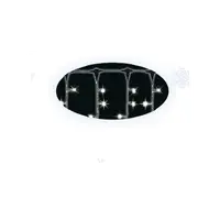 Perdea luminoasa PR35-WW FLASH: 1500 LED-uri albe, cablu alb, 3X5 m,