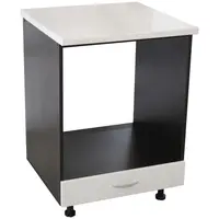 Corp pentru cuptor incorporabil cu sertar Sofia, cu blat Travertin, 60 x 85 x 60 cm