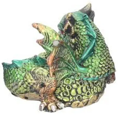 Figurina - Dragon's Reward - Green