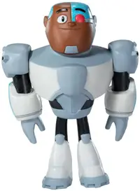 Figurină de acțiune The Noble Collection DC Comics: Teen Titans GO - Cyborg (Bendyfigs), 11 cm
