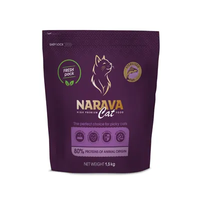 Narava High Premium Cat - Hrana uscata pentru pisici sterilizate - Peste - 1.5kg