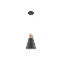 Lampa tavan - Ceiling fixture GIANNI,9974,AC220-240V,50/60Hz,1*E27, max.40W,IP20, Diameter 22cm,single, black/gold