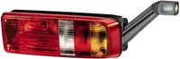 Tripla lampa spate 24V P EasyConn triunghi Reflector , LED parking, 7 pin