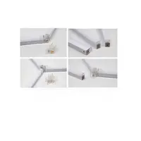 Conector pentru LED tub tip T5 Drept/ V/L/Y/T/ Cod: CON-HEX