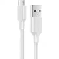 Cablu Date si Incarcare USB-A - microUSB UGREEN US289, 18W, 2m, Alb