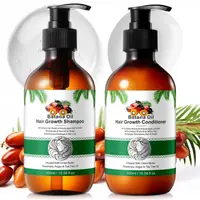 Set Premium pentru Cresterea Parului, Sampon si Balsam cu Ulei de Batana, NOVA KISS 2 x 300 ml