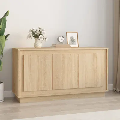 vidaXL Dulap, stejar sonoma, 102x35x55 cm, lemn prelucrat