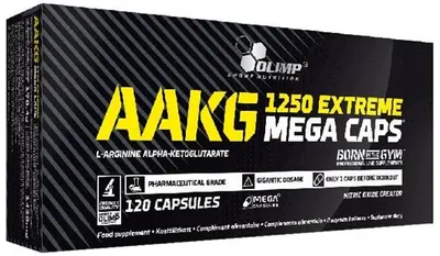 AAKG 1250 Extreme Mega Caps, 120 capsule, Olimp