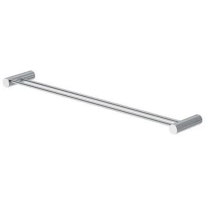 Suport portprosop dublu 60 cm, crom, Cersanit Zen