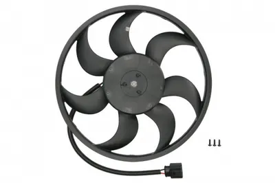 Ventilator radiator potrivit VW CALIFORNIA T5 CAMPER, MULTIVAN T5, TRANSPORTER T5 1.9D-3.2 04.03-08.15