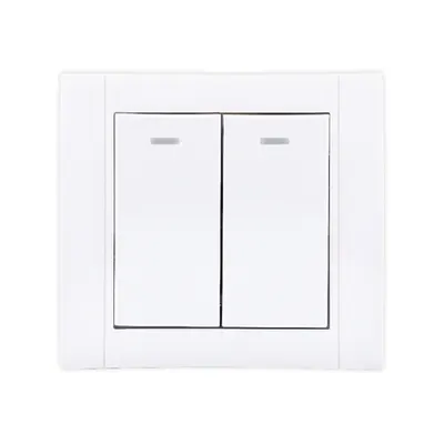 Intrerupator dublu cu LED ANEMON