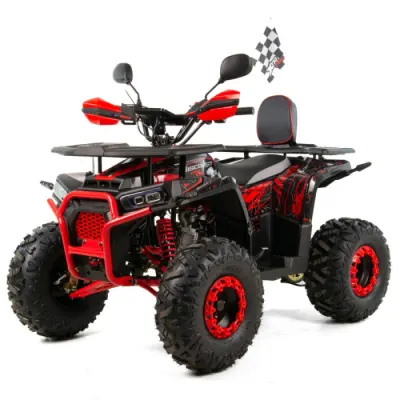 Atv copii XTR 018 8 Pro Discovery, roti 8 inch, 125cc, 4 timpi, 3+1, pornire electrica, culoare negru rosu
