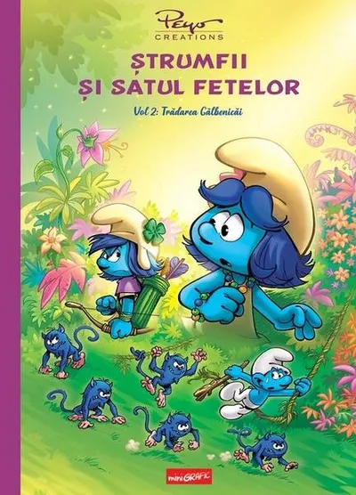 Trădarea Gălbenicăi. Ștrumfii și satul fetelor (Vol. 2) - Hardcover - Pierre Culliford