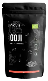 Fructe de goji ecologice, 125g, Niavis