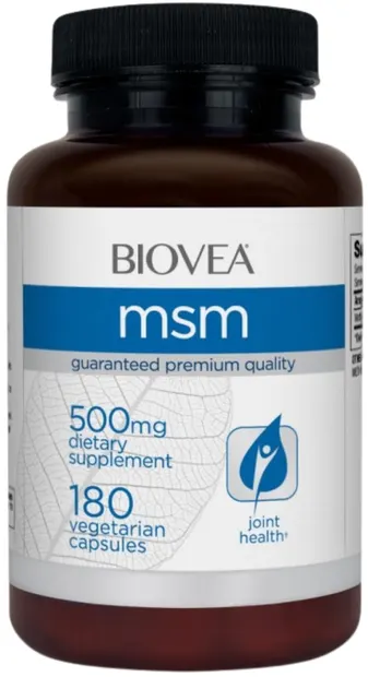 MSM, 500 mg, 180 capsule, Biovea
