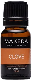 Makeda Botanics Ulei esențial de cuișoare, grad terapeutic, 10 ml