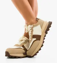 Sneakers dama Delepe Bej
