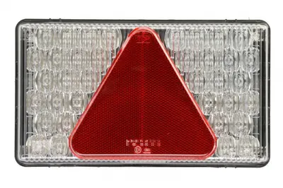 Stop spate stanga MULTI LED (LED, 12V, cu intermitent, cu lumina de ceata, cu stop, lumina de parcare, reflector triunghiular, conector: ASS2 7PIN)
