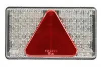 Stop spate stanga MULTI LED (LED, 12V, cu intermitent, cu lumina de ceata, cu stop, lumina de parcare, reflector triunghiular, conector: ASS2 7PIN)