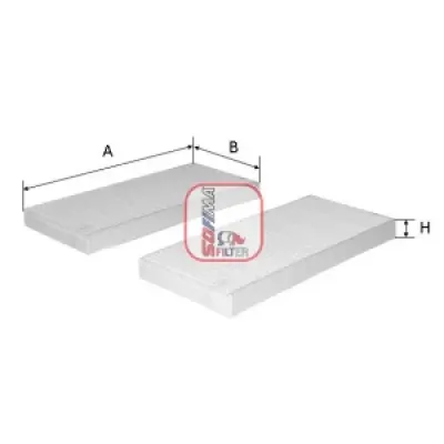 Filtru, aer habitaclu SOFIMA S 3228 C