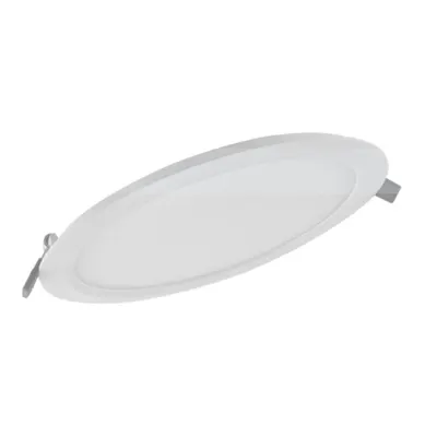 Panou LED incastrat rotund LEDVANCE DL Slim DN 210 18W 1530lm lumina neutra 4000K alb