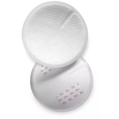 Tampoane pentru san, Philips Avent, 13 cm, Ambalate individual, 100 buc., Alb