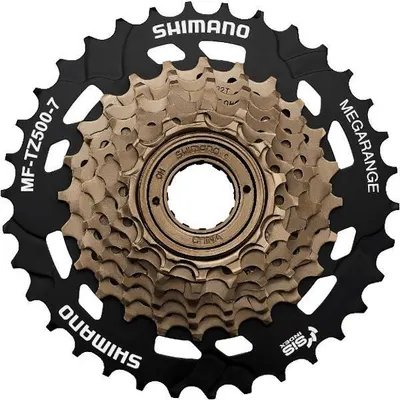 Bloc De Pinioane Pe Filet Shimano Tourney Mf-Tz500-7, 7 Vit., 14-16-18-20-22-24-34T, Vrac