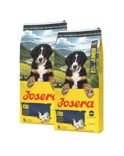 JOSERA Junior Kids 2x12,5kg hrană câini tineri de talie medie și mare