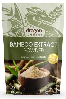 Extract organic de bambus, 100 g, Dragon Superfoods