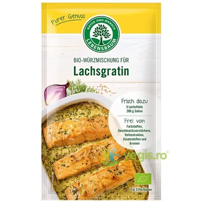 Condiment pentru Somon Gratinat Ecologic/Bio 20g