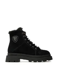 Ghete dama 304701511 - Piele naturala - Negru - Negru