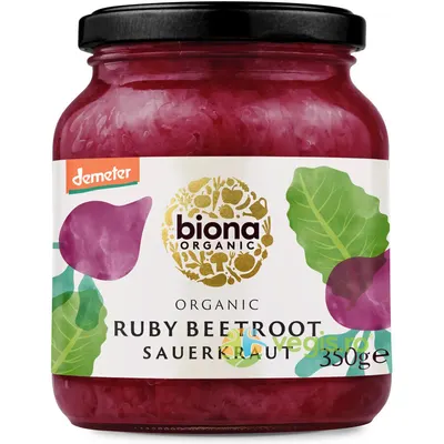 Varza Murata cu Sfecla Rosie Ecologica/Bio 350g