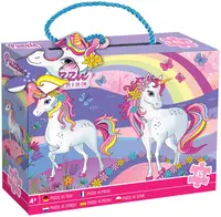 Puzzle pentru copii Grafix din 45 de piese - Unicorn