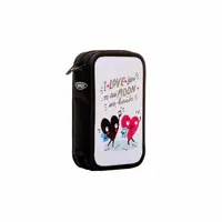 Penar echipat 2 fermoare, 39 piese, Daco PE251E