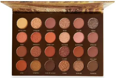 BH Cosmetics Nude Ego Paletă de farduri de pleoape Power Play, 24 culori