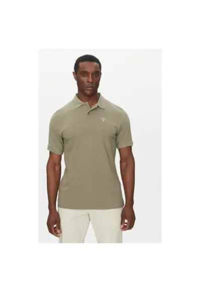 Tricou polo barbati MML0358OL38 - Bumbac - Kaki - Kaki