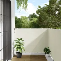 Gossi paravan de balcon, alb, 400x120 cm, pvc