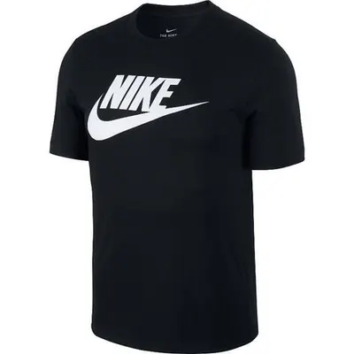 Nike SportSwear, T-Shirt Uomo Con Logo Stampato - Bianco, Nero