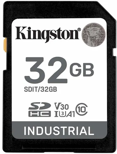 Card de memorie Kingston - Industrial SD, 32GB, SDXC, Class 10