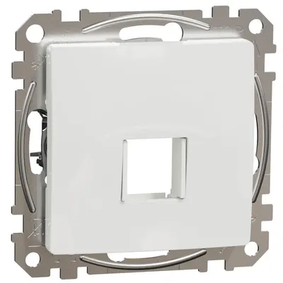 Placa pentru RJ45, HDMI, VGA Schneider Sedna Design SDD111421, alb